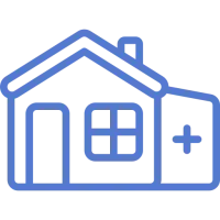 Icone extension maison
