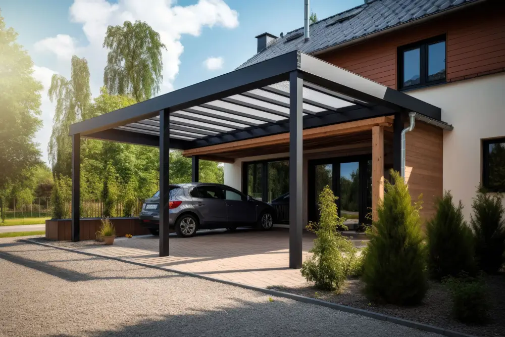 Carport près de Saint-Genis Laval